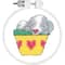 Janlynn® Kid Stitch Sleepy Puppy Stamped Cross Stitch Kit
